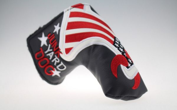 

Exquisite embroidery T type Golf Putter club cover Golf club headcover golf headcover for putter