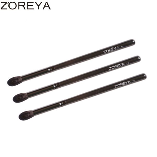 

6 шт./компл. портативный макияж кисти натуральный козий волос смешивания кисти высокое качество как основной глаз макияж косметический инстр