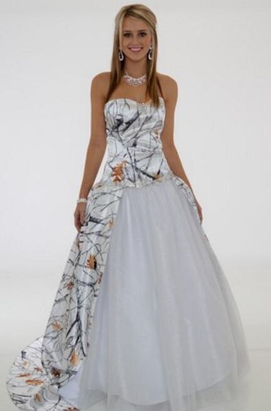 Camo Wedding  Dresses  Second  Hand  White Wedding  Dresses  