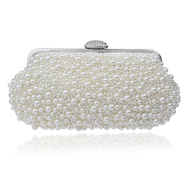 

women messenger beaded women vintage evening bags imitation pearl shell women bag shoulder bags,diamonds clutch bag for wedding