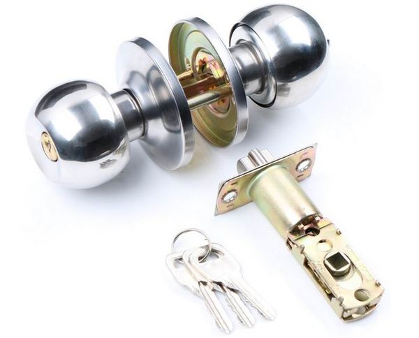 2019 Sb001 Ball Privacy Keyed Door Knob Lock Stainless Steel With 3 Keys From Sunhouseindustry 5 53 Dhgate Com