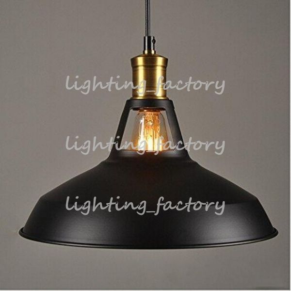 Modern Industrial Loft Bar Metal Pendant Lamp Shade Hanging Ceiling Light Blackwhite Multi Pendant Lighting Brass Pendant Lights From