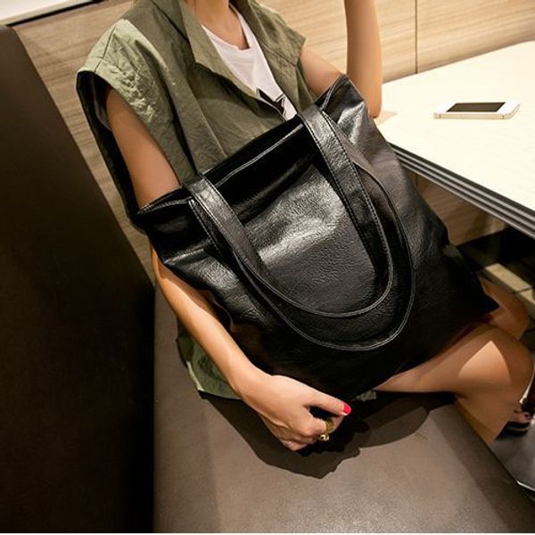 

Модные Сумки Леди Сумочка Сумка Tote Кошелек Простой Новая Мода PU Кожа Женщины Messenge