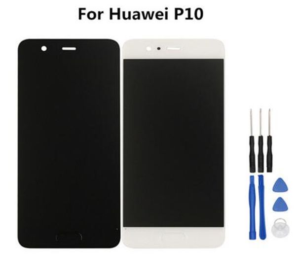 

for huawei p10 5.1" lcd display + touch screen digitizer assembly replacement glass panel for huawei p 10 p10 lcds screen repair