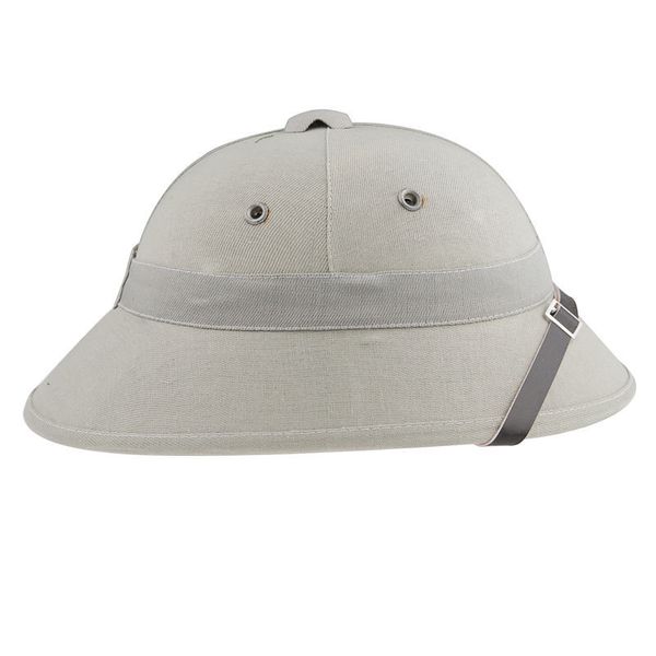 

wholesale-vietnam war army hat nva vietcong vc pith helmet gray-33662, Silver