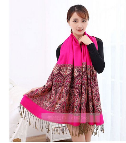 

1pcs autumn winter new fashion woman national cotton and linen tassel scarf ladies keep warm scarf sunscreen 180cm 8colors ing, Blue;gray
