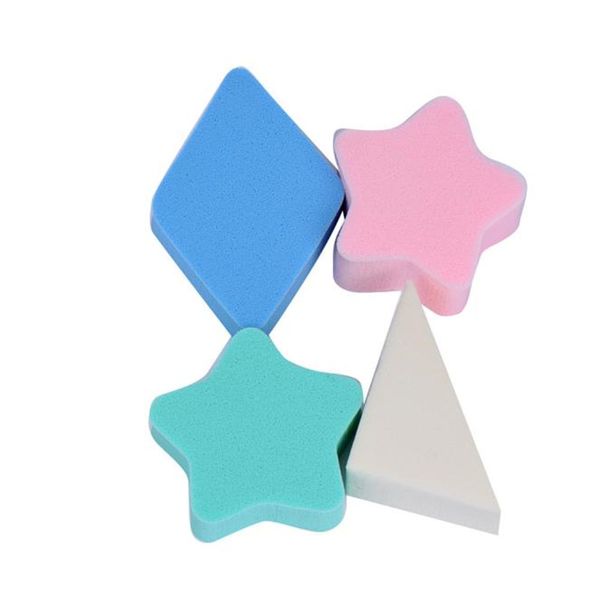 

wholesale- 4pcs random color professional makeup sponge puff smooth flawless foundation sponges cosmetics ing