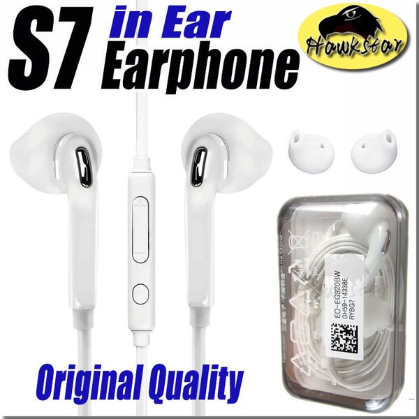 

Наушники для S7 S6 края Galaxy наушников Высокого качества в ухе гарнитура с микрофоном Volume Control для 5/6 мобильного телефона