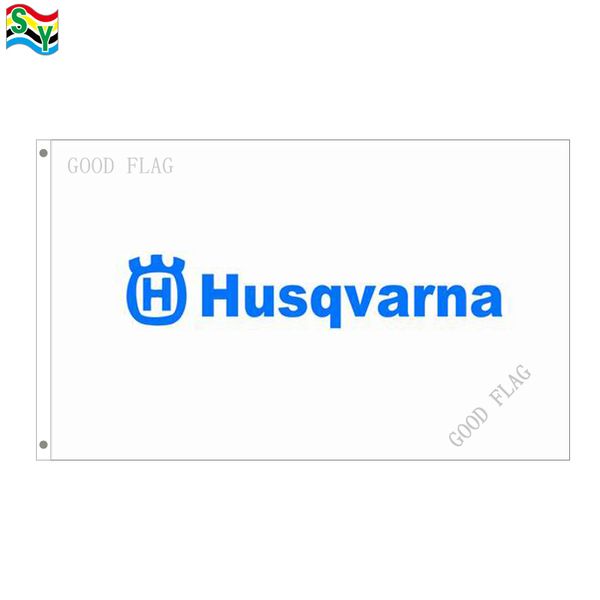 

goodflag husqvarna flags banner 3x5 ft 90*150cm polyster outdoor flag