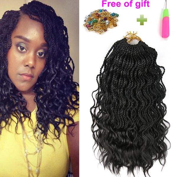 2019 Senegalese Twist Braiding Hair Extension For Women Curly