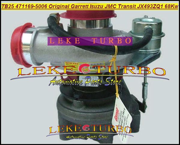 Toptan Yeni TB25 471169-5006 Orijinal GARRETT 471169-5006S JMC Transit JX493ZQ1 Için ISUZU 471169 Için 5006 Turbo Türbin 68KW