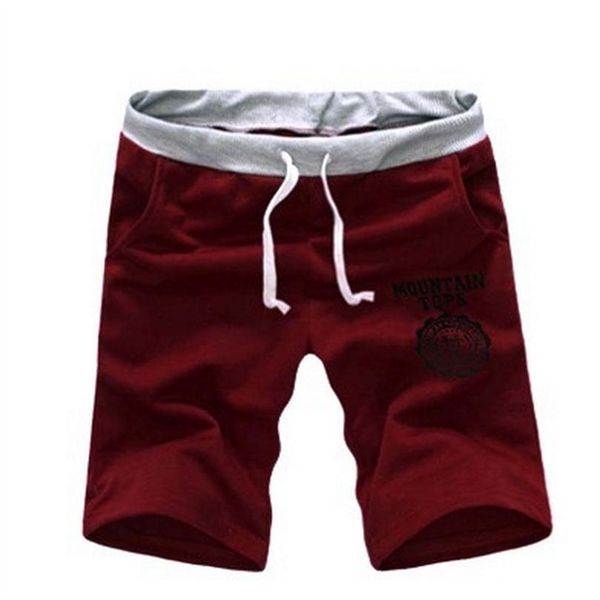 

wholesale-leisure shorts casual pure cotton men's summer fashion sports short male outdoors joggers elastic waist trousers sale, White;black