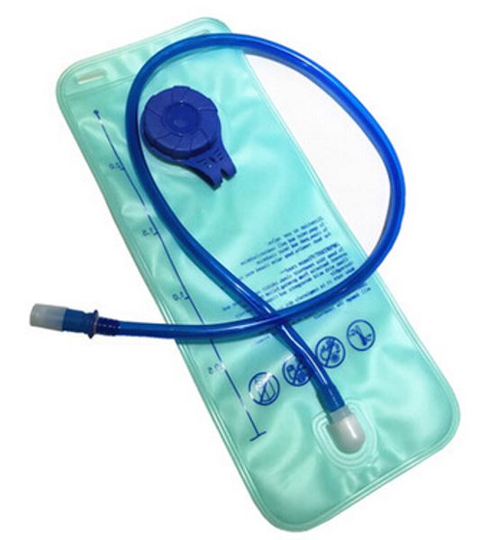 

new 2l outdoor bicycle bike cycling water bladder bag hydration hiking blue 15 pcs/lot