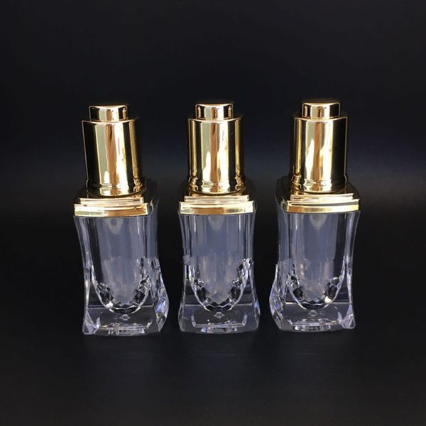 

10ml high-grade acrylic essential oil/perfume bottle,cosmetic packaging bottle (with dropper cap) fast shipping f20172602