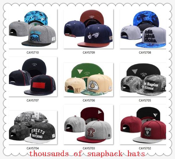 

new arrival snapbacks hats cap cayler & sons snap back baseball casual caps hat adjustable size drop shipping, Blue;gray