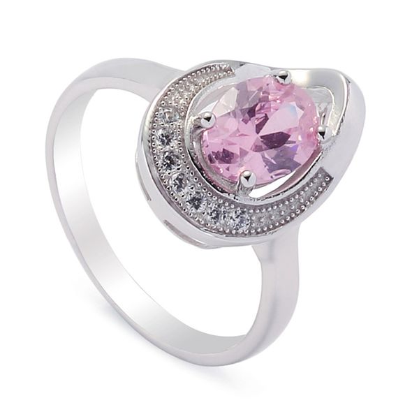 

925 sterling silver for women rings pink cubic zirconia favourite s--3727 sz#6 7 8 9 rave reviews noble generous sellers brand new