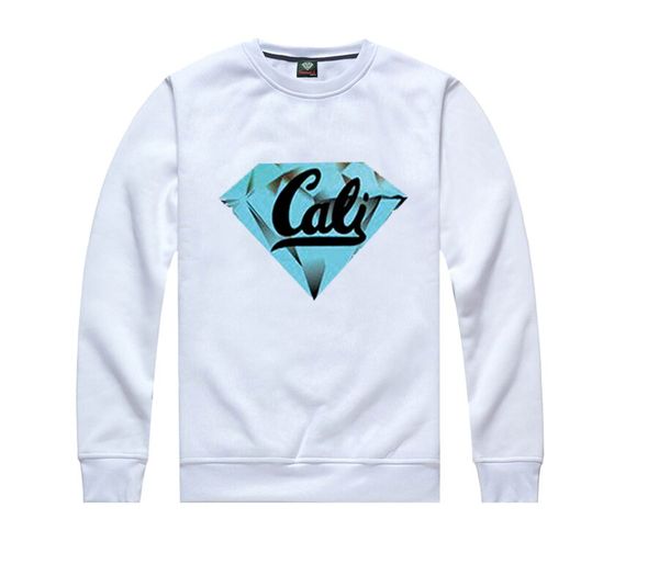 

s-5xl 121 diamond supply thick round neck sweater men fall autumn winter clothing male boys hoodies and sweatshirts m, Black