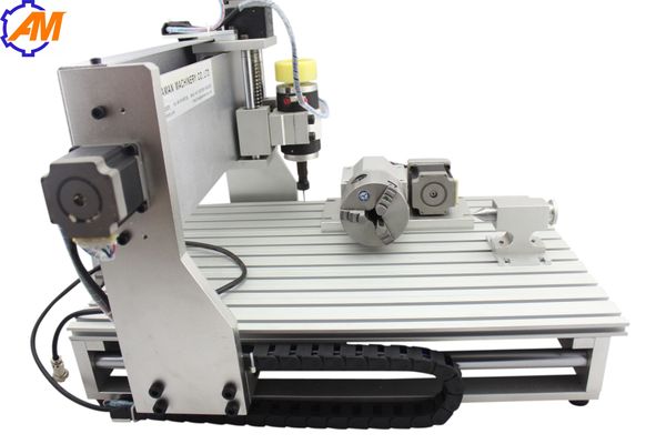 Kleine Maschinen für Unternehmen, AMAN 3040 800 W heißer Verkauf Mini-CNC-Drehmaschine, Desktop-CNC-Graviermaschine