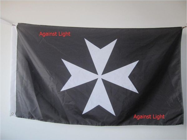 

Госпитальер рыцари боевой флаг 90 х 150 см 100D полиэстер большая Мальта Родос баннеры