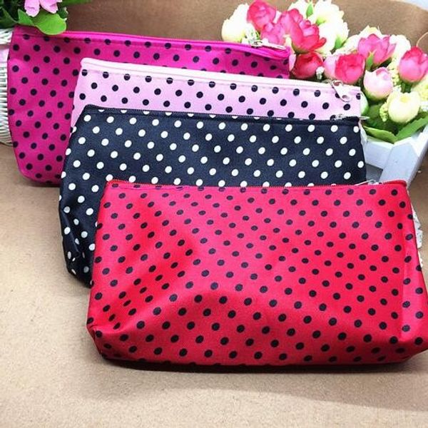 

точки шаблон портативный красоты путешествия косметический мешок макияж чехол для женщин