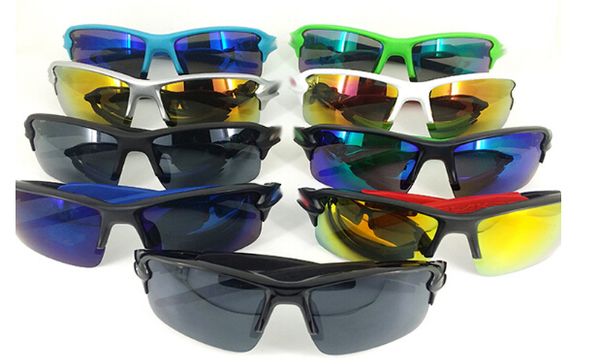 

summer brand new women driving galss goggles cycling sports eyeglasses dazzle colour lens man outdoors coating sun glass ing, White;black