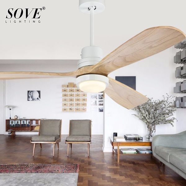 Grosshandel Sove Holz Deckenventilatoren Ohne Licht Schlafzimmer