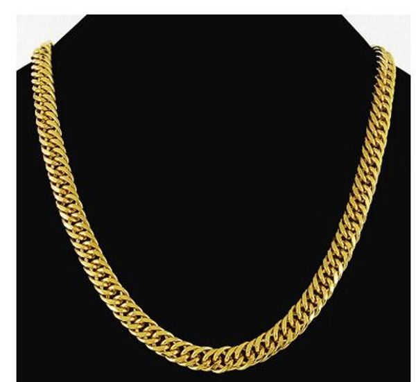 

2017 fashion domineering coarse menâs necklace, Silver