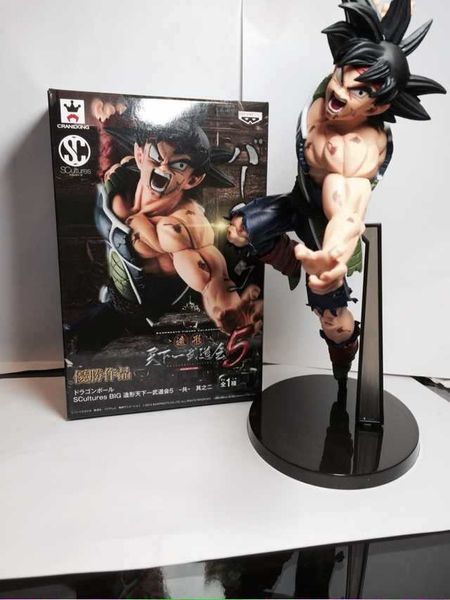 

akira toriyama dragon ball z saiyan soldier burdock battle banpresto scultures big budoukai action figures ing