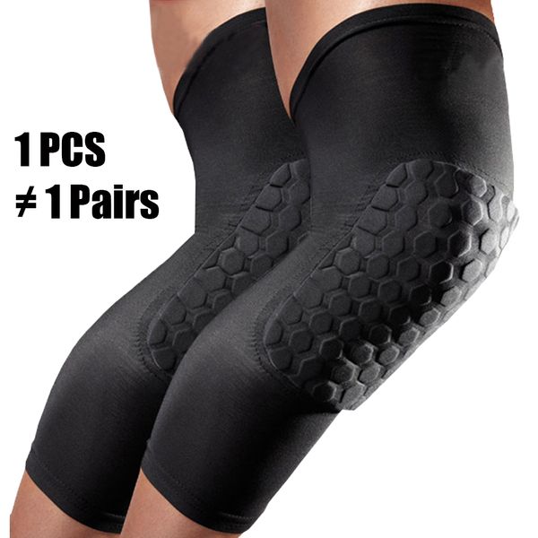 

wholesale-1 pcs sports football kneepad volleyball knee pads protector basketball elbow protection skating protectors ski/snowboard