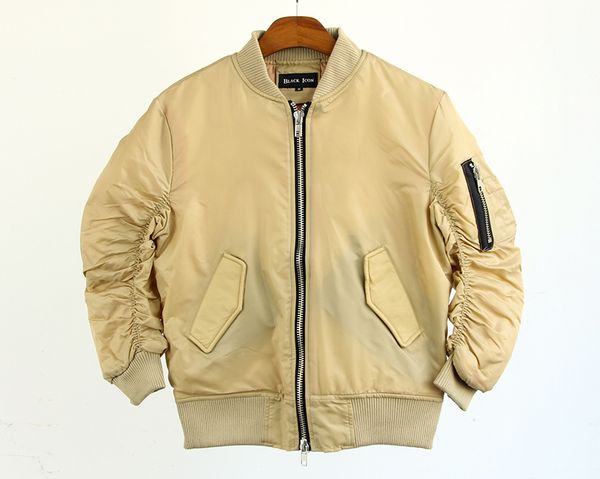 

fall-[hop] citi trends coats mens designer black/khaki/olive green ma1 bomber jackets s-xl women flight winter jacket men cl, Black;brown