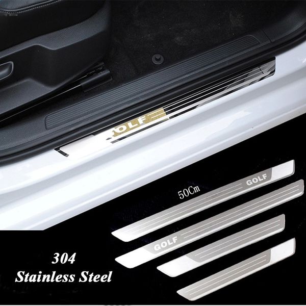 

Ultra-thin Stainless Steel Scuff Plate Door Sill for Vw Golf 7 MK7 Golf 6 MK6 Welcome Pedal Threshold Car Accessories 2011-2015