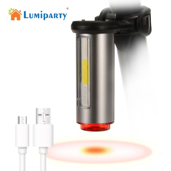 

usb lumiparty горячий велосипед свет велосипед водить 360degree лазерный свет велоспорт хвост фонарик аксессуары для велосипеда