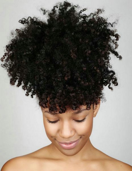 

beautiful black kinky curly ponytail hairpieces clip in virgin hair drawstring ponytail hair extension natural afro puff 120g