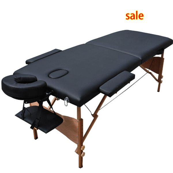 

goplus 84"l portable massage table facial spa bed tattoo w/carry case black