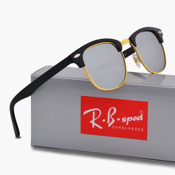 

бренд дизайнер поляризованные солнечные очки для мужчины женщины солнцезащитные очки cat глаз рамка полароид линзы gafas-де-сол металлически, White;black