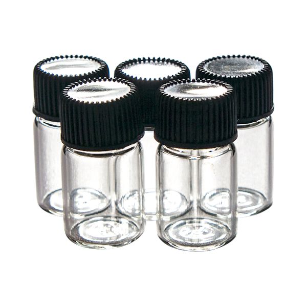 Formax420 10 X Helder 4 ml Helder Glazen Minnow Pot Flacon Met Deksel Schroefdop/Deksel Gratis Verzending
