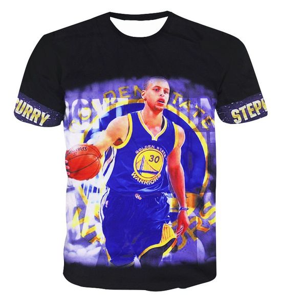 stephen curry cartoon shirt