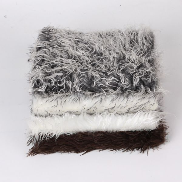

new european faux fur blanket basket stuffer mongolia fur pgraphy props newborn baby kids pgraphy props