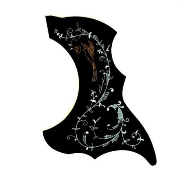 Solido durevole Hummingbird Style 41 'Chitarra acustica Shield Pickguard Protector Parti di chitarra Accessori per strumenti musicali Commerci all'ingrosso