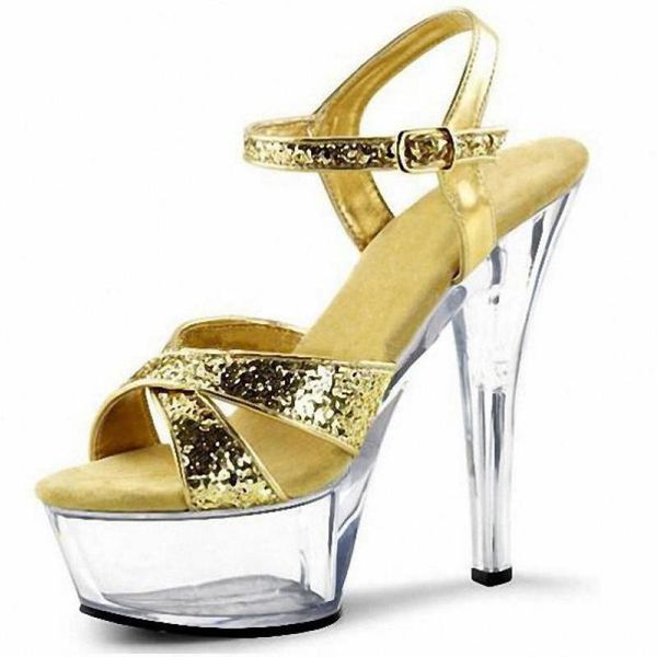 

customize summer extreme high heel 15cm heel platform sandals fetish high heel buckle strap women sandals shoes d0195, Black