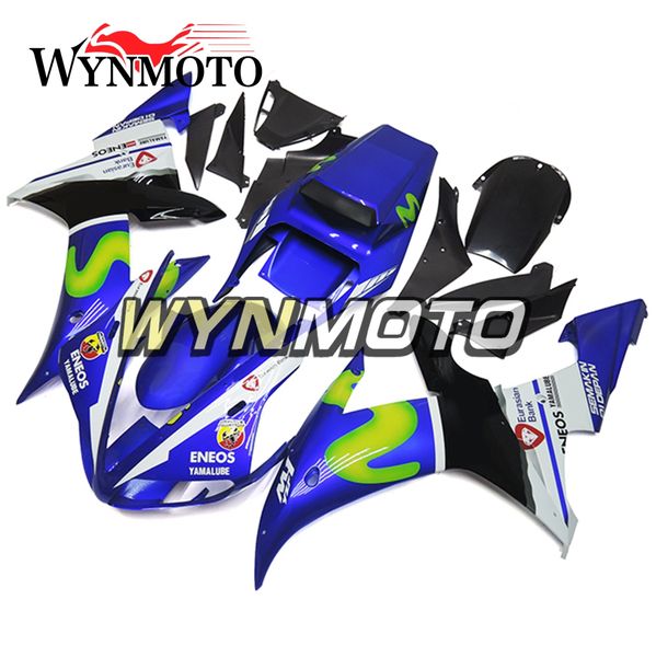 

gifts glossy blue fairing kit motorcycles complete bodywork for yamaha yzf1000 r1 yzf 1000 2002 2003 02 injection abs plastic body kits
