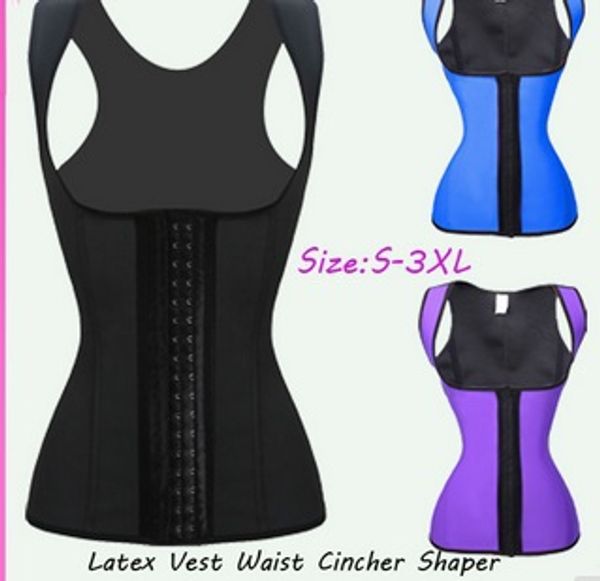 Wholesale-Wholesale Waist Training Corsets and Bustiers Latex Waist Cincher Trainer Corset Underbust Hot Body Shaper Plus Size