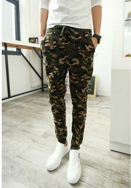 

Мужские повседневные брюки Army Green Joggers Спортивные брюки Камуфляж Спортзал Сжатие Одежда Sweatpants Pantalones Hombre