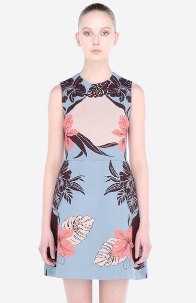 

fashion print women a-line dress sleeveless casual dresses 040308, Black;gray