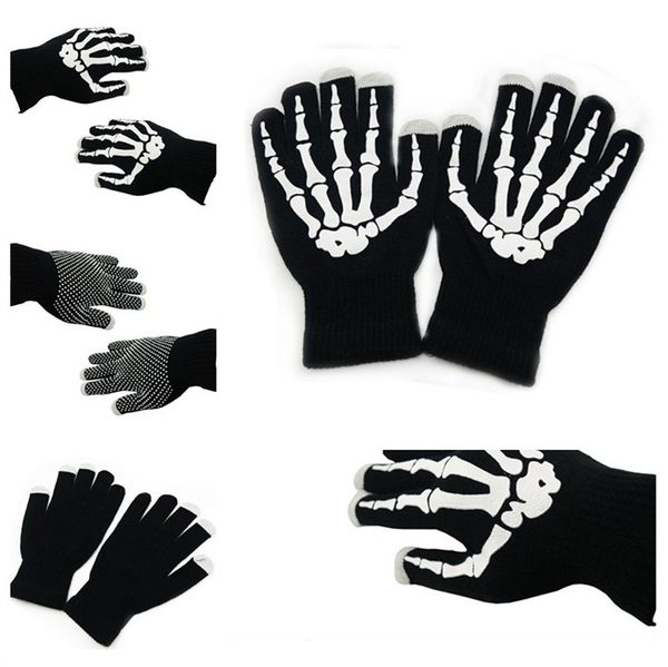 

new winter touch screen printing gloves men and women personality fashion gloves korean warm gloves ia791