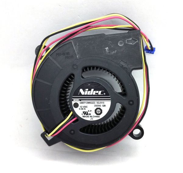 

новый оригинал nidec g60t12ms2zz-52j313 12в 0.30 а 60*25мм 6см проектор вентилятор охлаждения