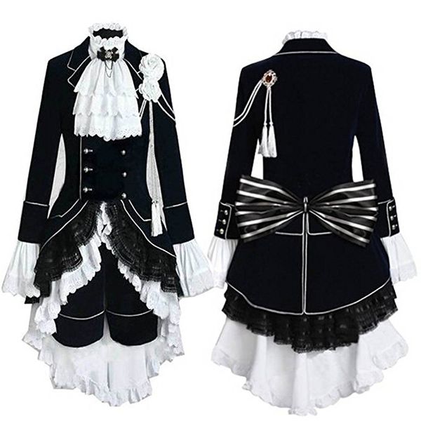 Black Butler Ciel Phantomhive Cosplay Costume Anime Girl Cosplay Costumes Free Cosplay Costumes From Zazzycos 84 27 Dhgate Com