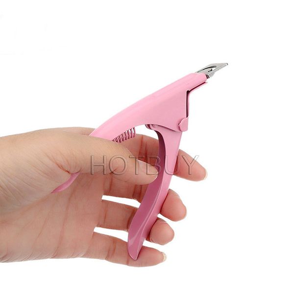 

Pink manicure tool acrylic uv gel fal e acrylic nail cutter clipper nail edge cutter tip trimmer for beauty 4180