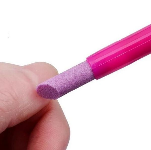 

nail art cuticle remove ceramic rod scrubs cuticle stick stone tools