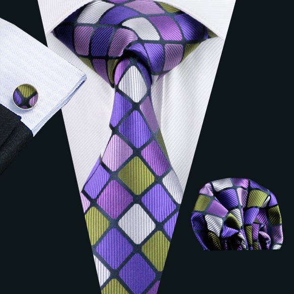 

wholesale attractive fashion mens ties jacquard woven ties for men business party wedding necktie multi plaid gravata n-1156, Black;blue